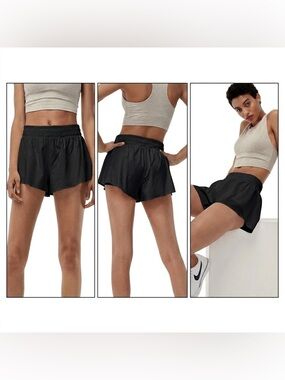 Aritzia The Constant Black Active Shorts - Breathable Run & Gym Shorts